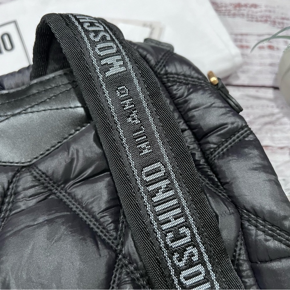 Moschino Milano Logo Small Backpack - Picture 6 of 14